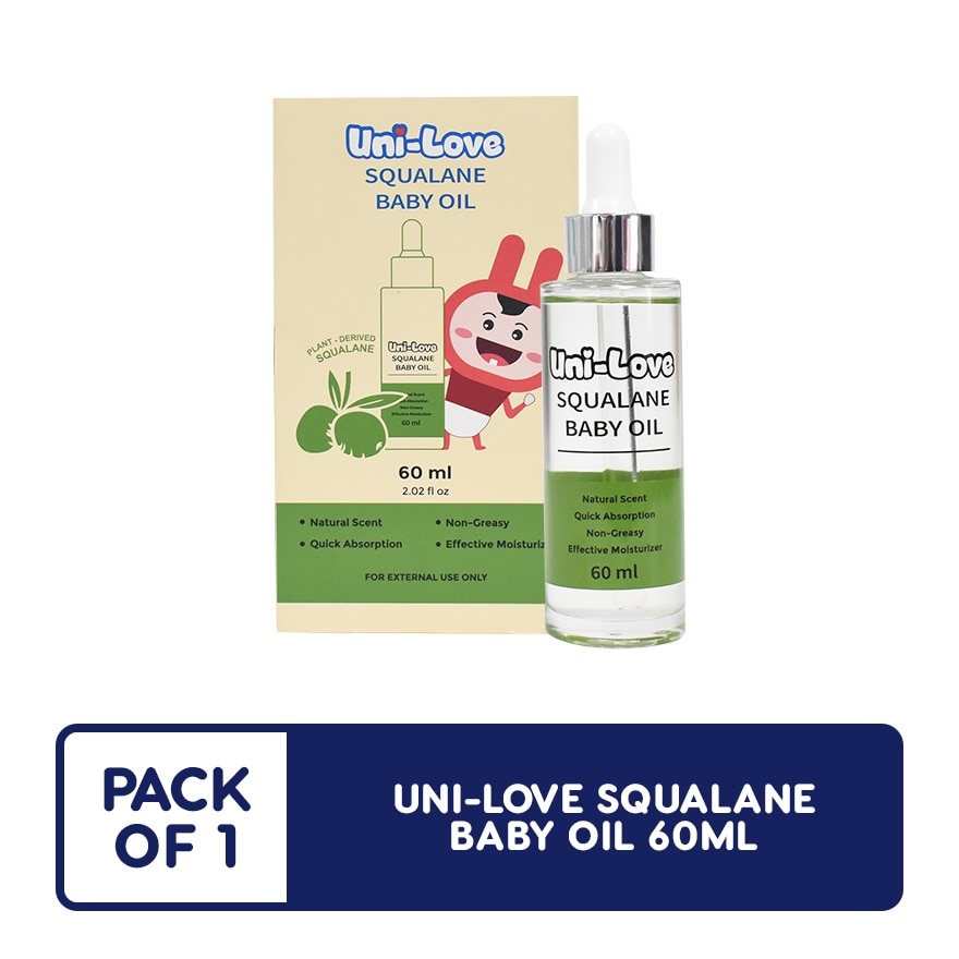UNI LOVE Squalane Baby Oil 60ml