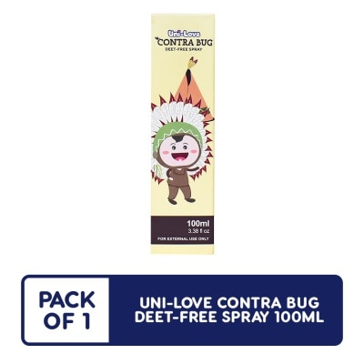 UNILOVE Uni-Love Contra Bug Deet-Free Spray 100ml