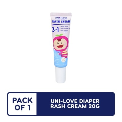 UNILOVE, Uni-Love Diaper Rash Cream Soothing Ointment 20g | Watsons ...