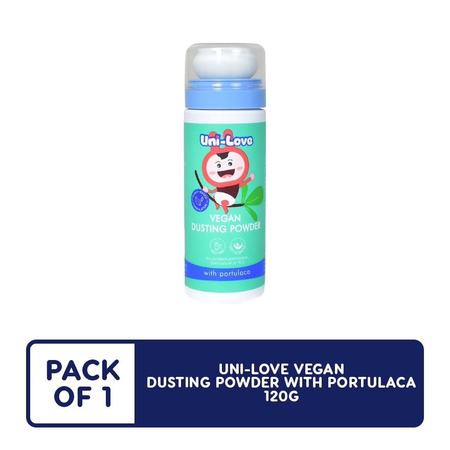 Uni-Love Baby Vegan Dusting Powder with Portulaca 120g