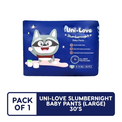 UNILOVE Uni-Love Slumbernight Baby Pants (Large) 30's
