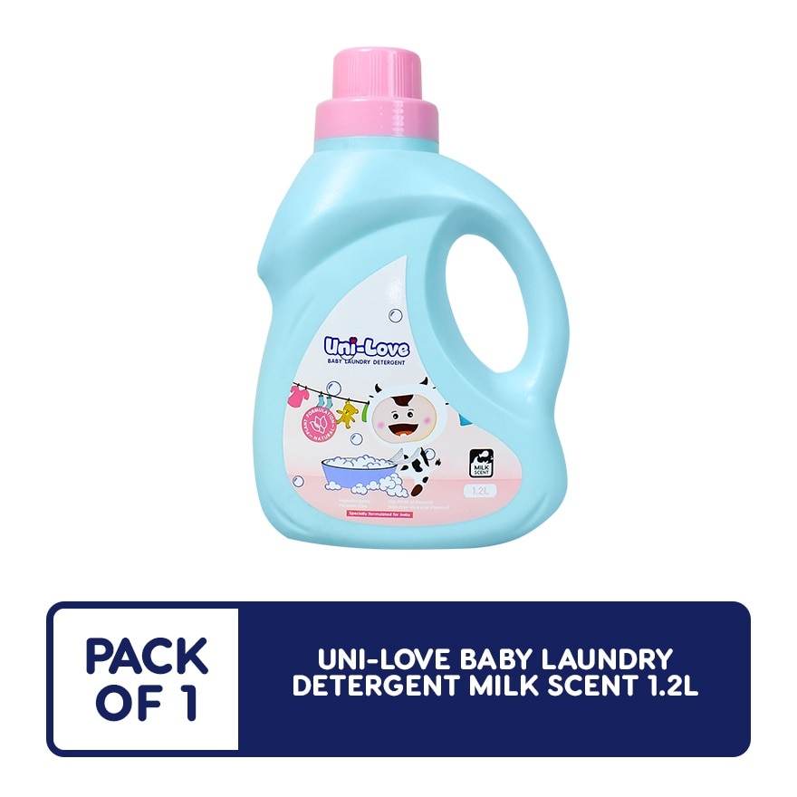 Uni-Love Baby Laundry Detergent Milk Scent 1.2L