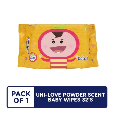 UNILOVE Uni-Love Scented Baby Wipes 32's