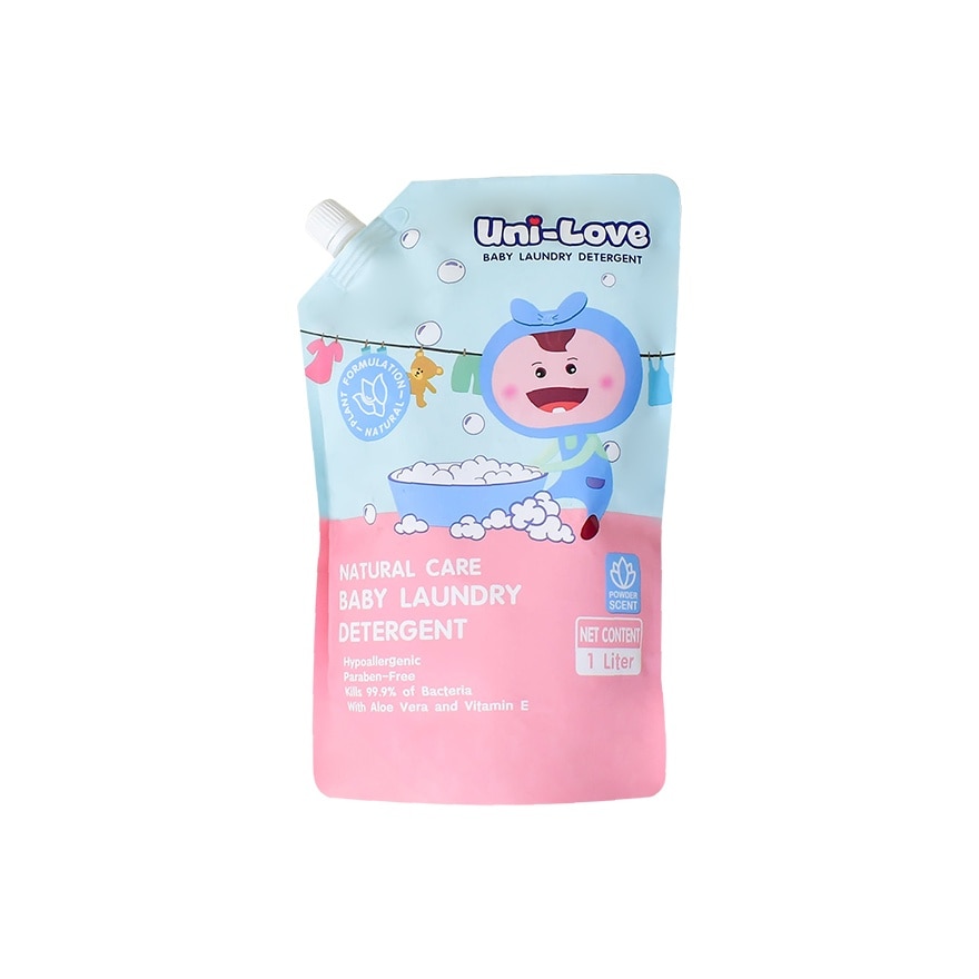 UNI LOVE Baby Laundry Detergent Powder Scent 1L