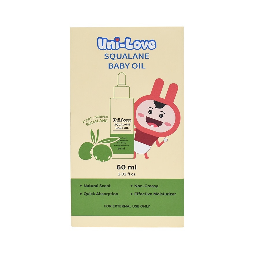 UNI LOVE Squalane Baby Oil 60ml