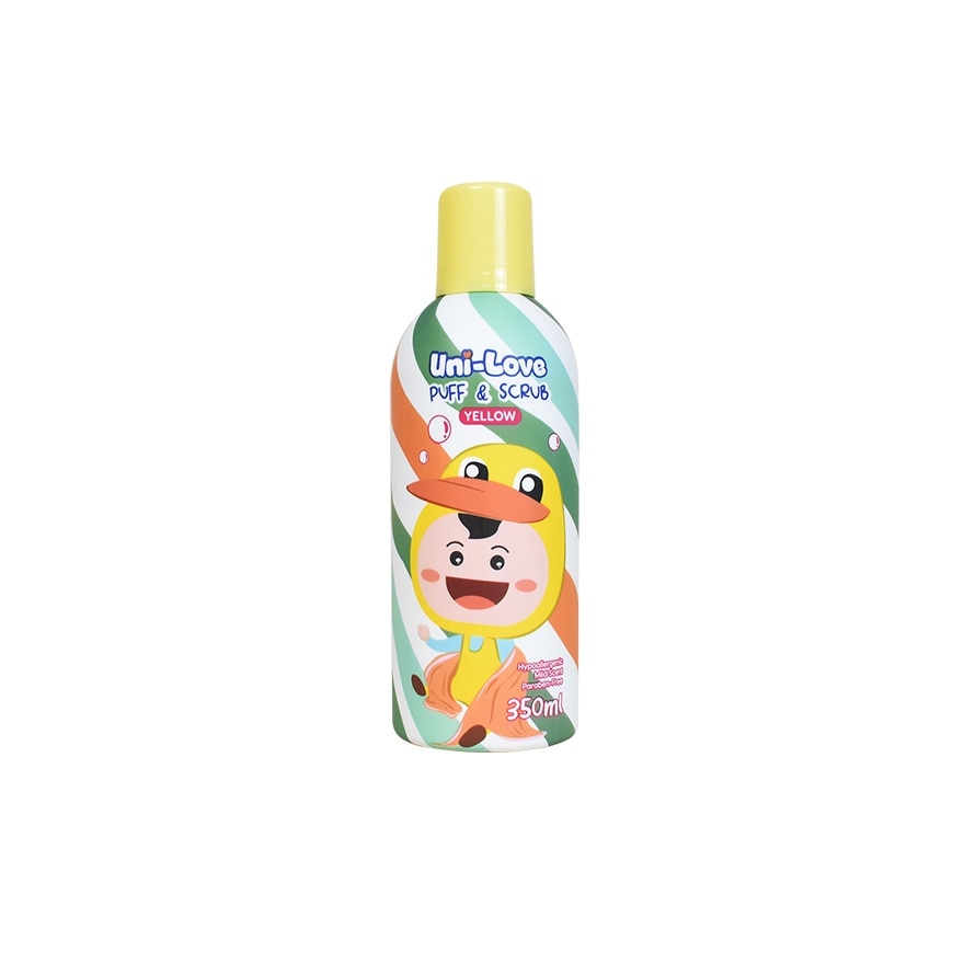 Uni-Love Puff & Scrub (Yellow) 350ml