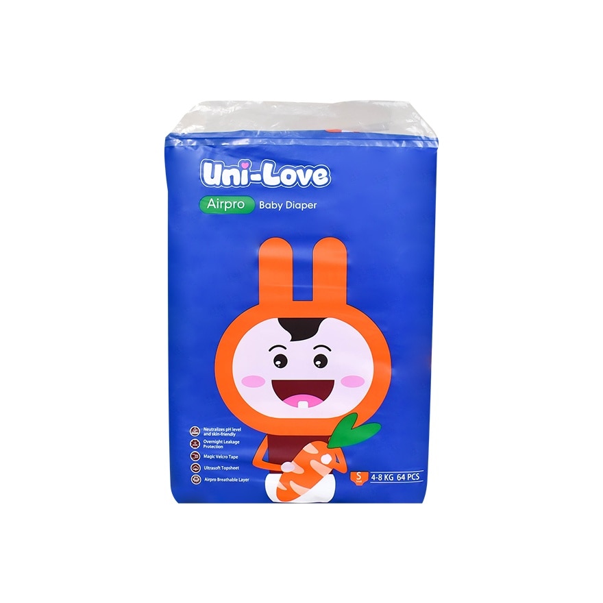 Uni-Love Airpro Baby Diaper (Small) 64's