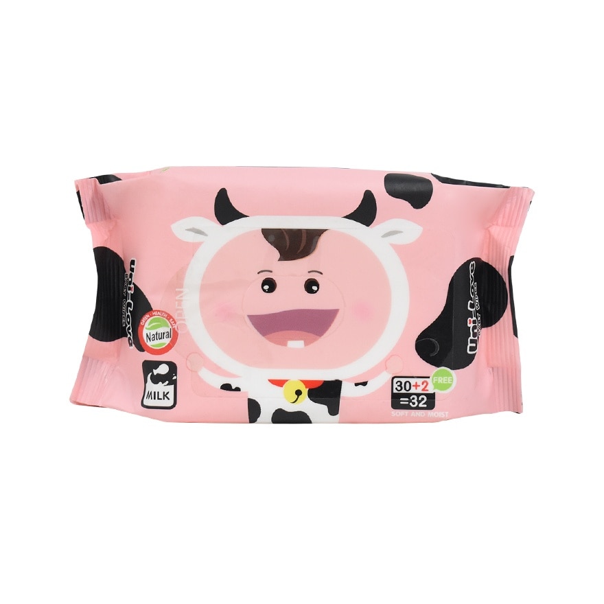Uni-Love Milk Baby Wipes 32's