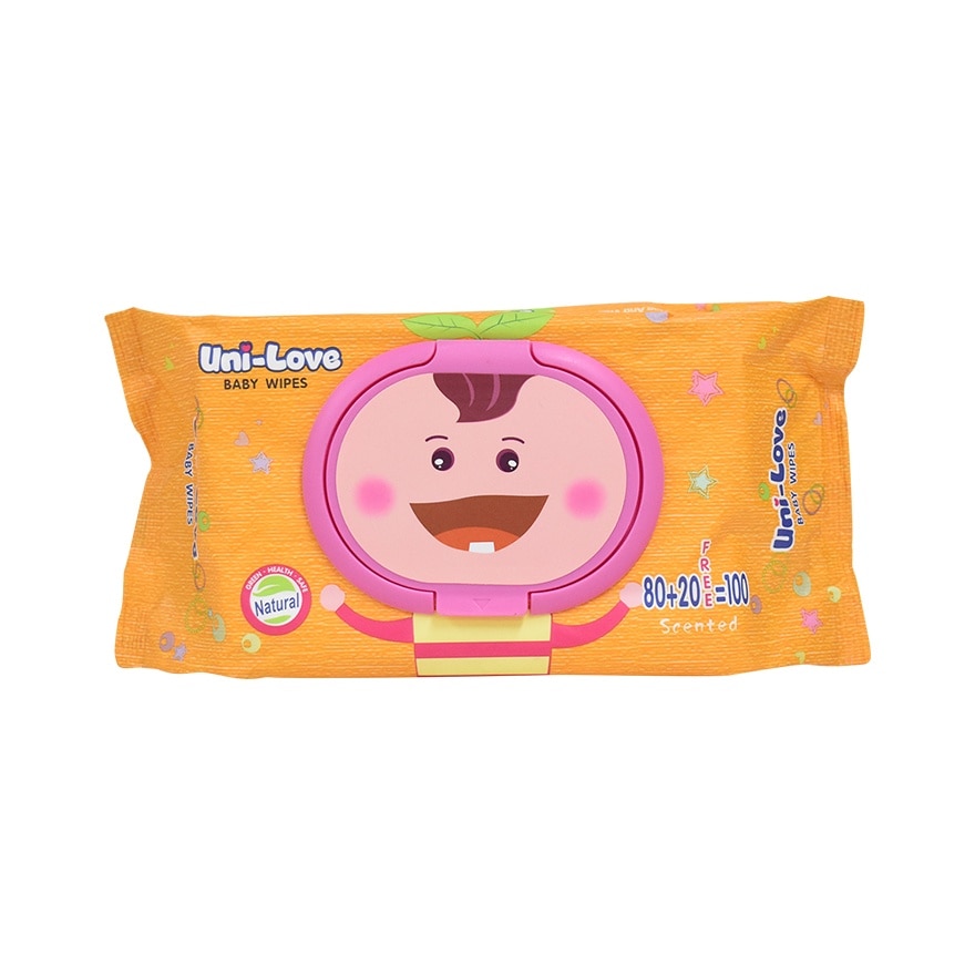 Uni-Love Scented Baby Wipes 100's