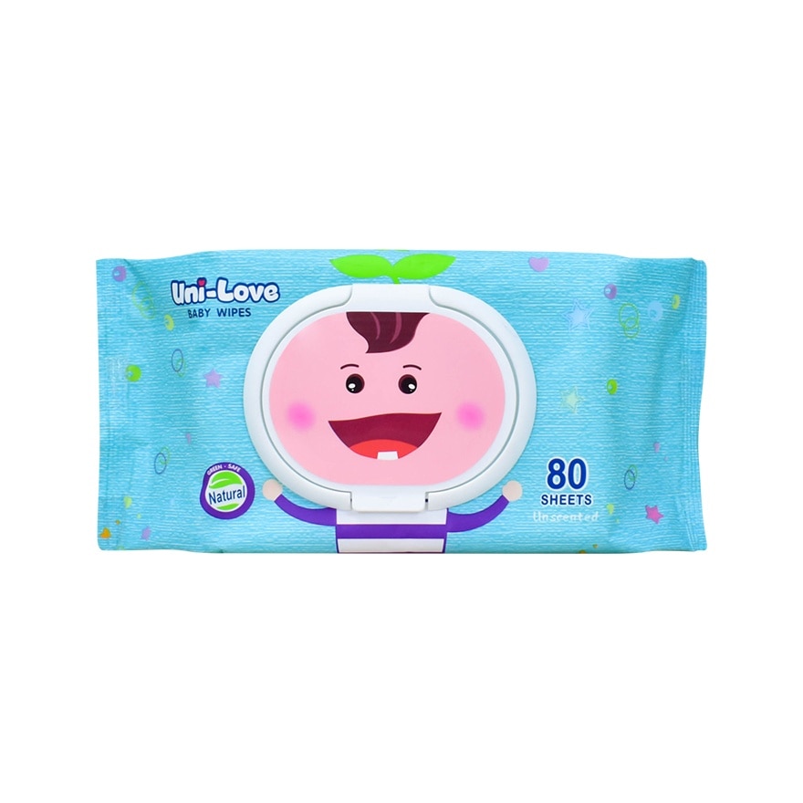Uni-Love Unscented Baby Wipes 80's