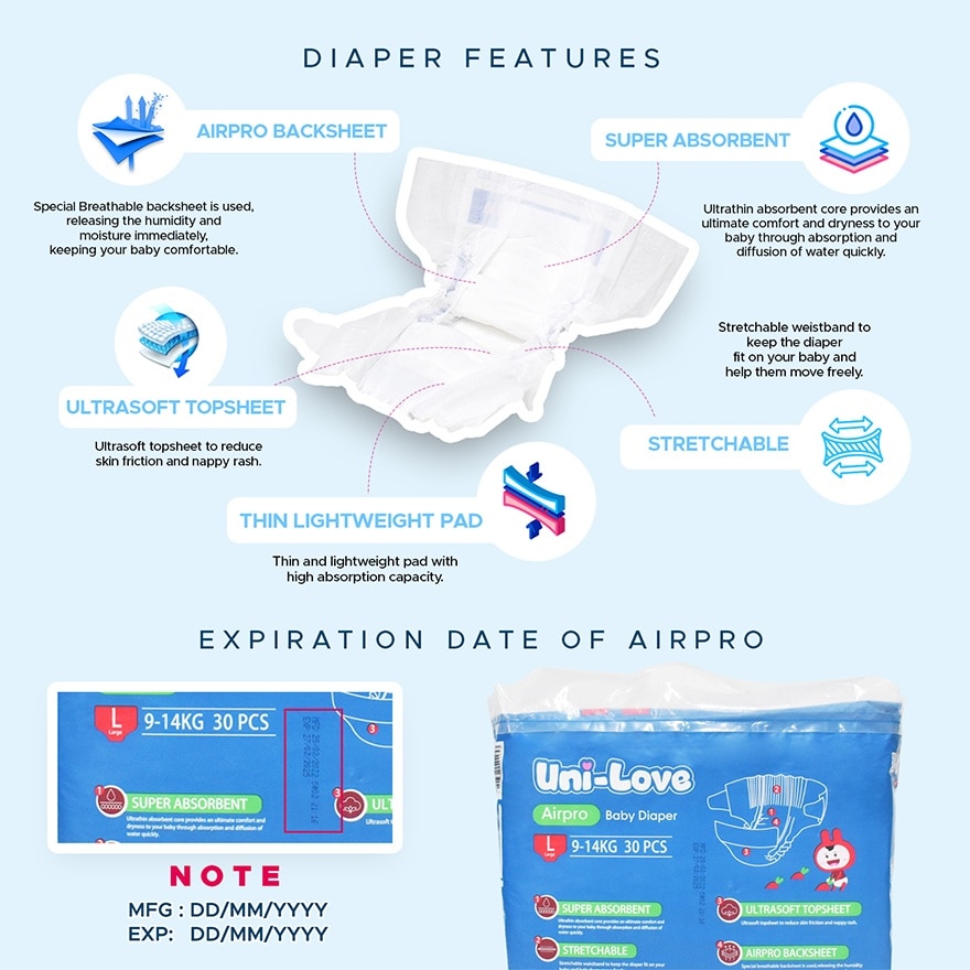 UNI LOVE Airpro Large 360