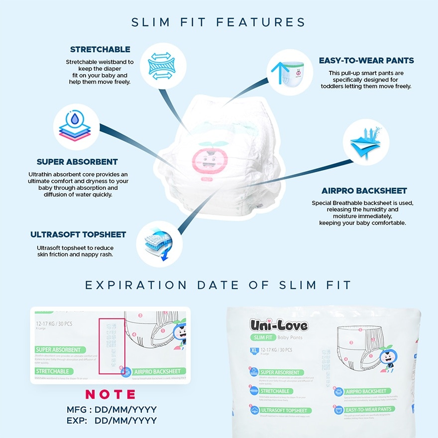 UNI LOVE SLIMFIT XL 360