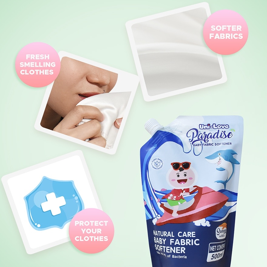 "Uni-Love Paradise Baby Fabric Softerner 500ml	"