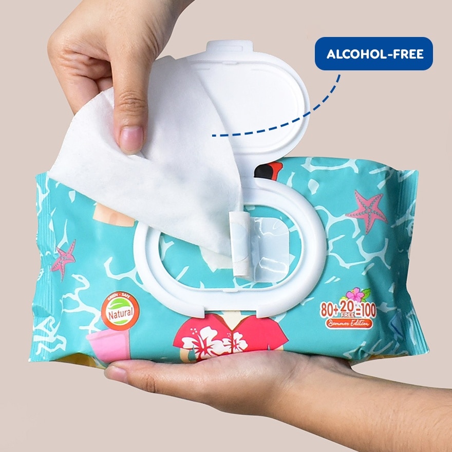 Uni-Love Baby Wipes Summer Boy 100's