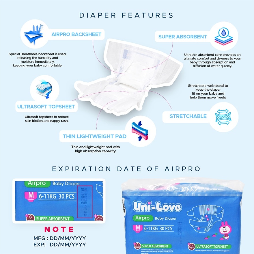 UNI LOVE Airpro Medium 360