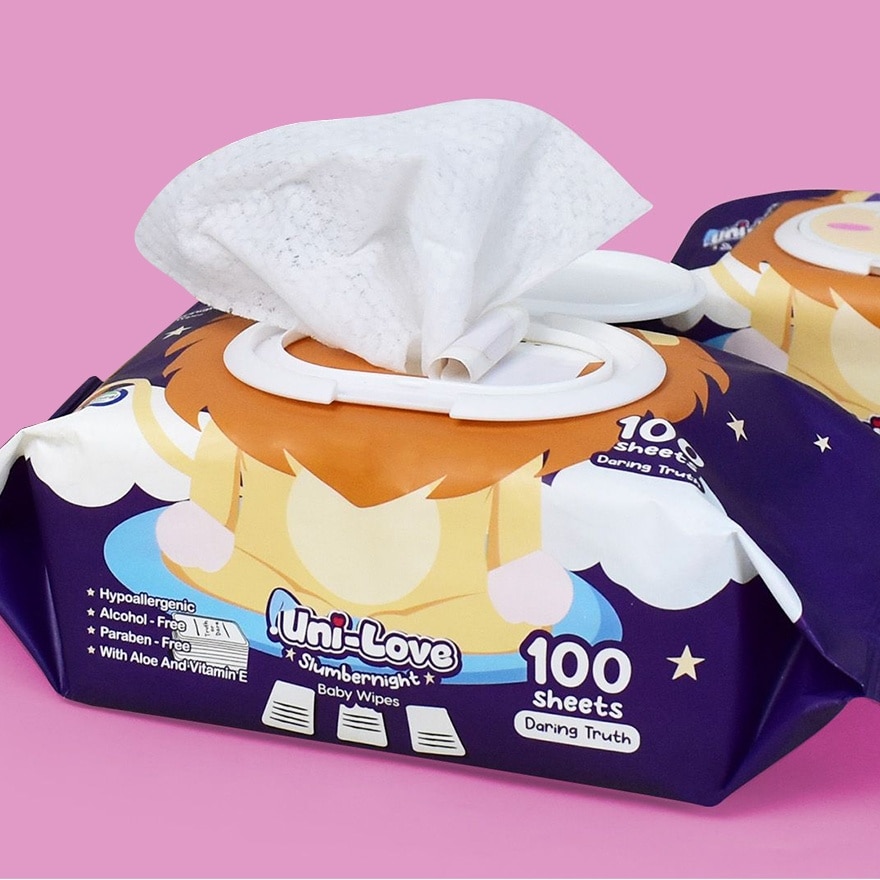 Uni-Love Slumbernight Wipes Daring Truth 100's