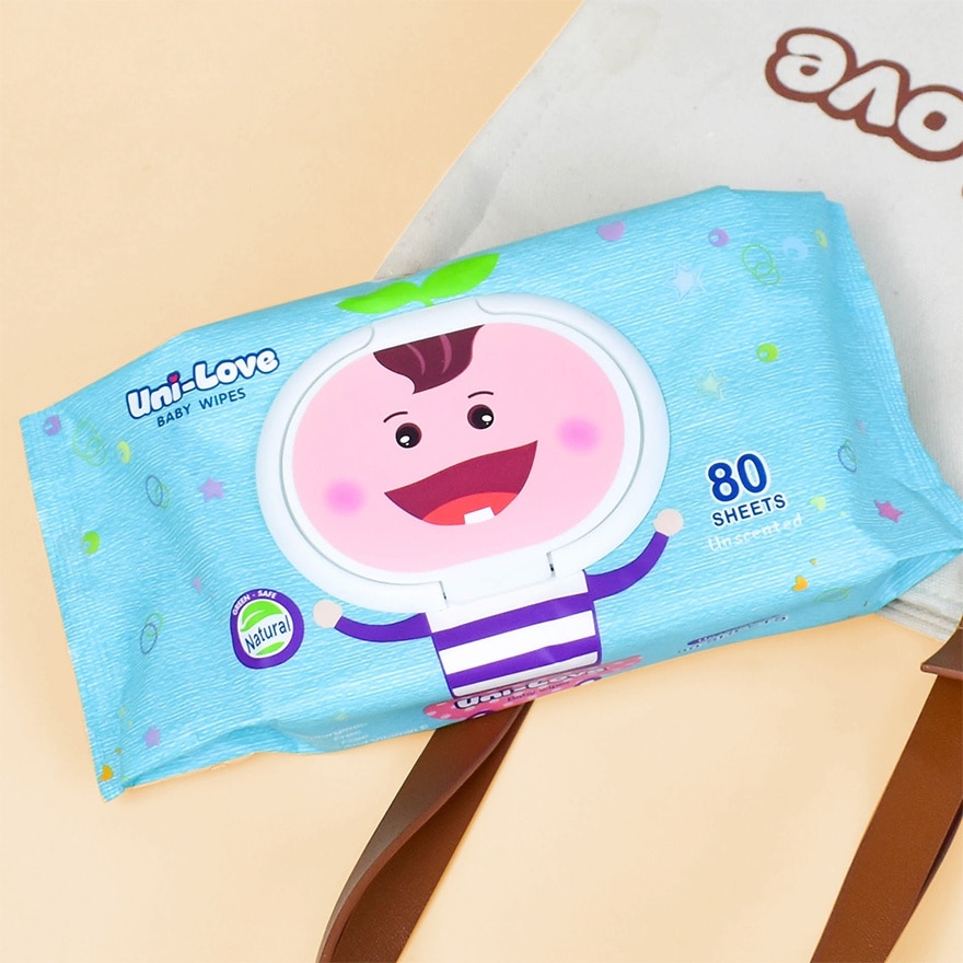 Uni-Love Unscented Baby Wipes 80's