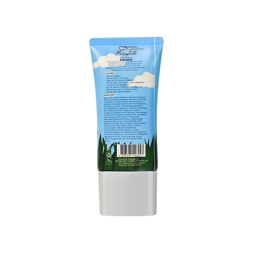 Uni-Love Fairytale Sunscreen SPF30 50g