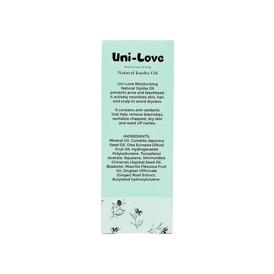 Uni-Love Moisturizing Natural Jojoba Oil 55ml