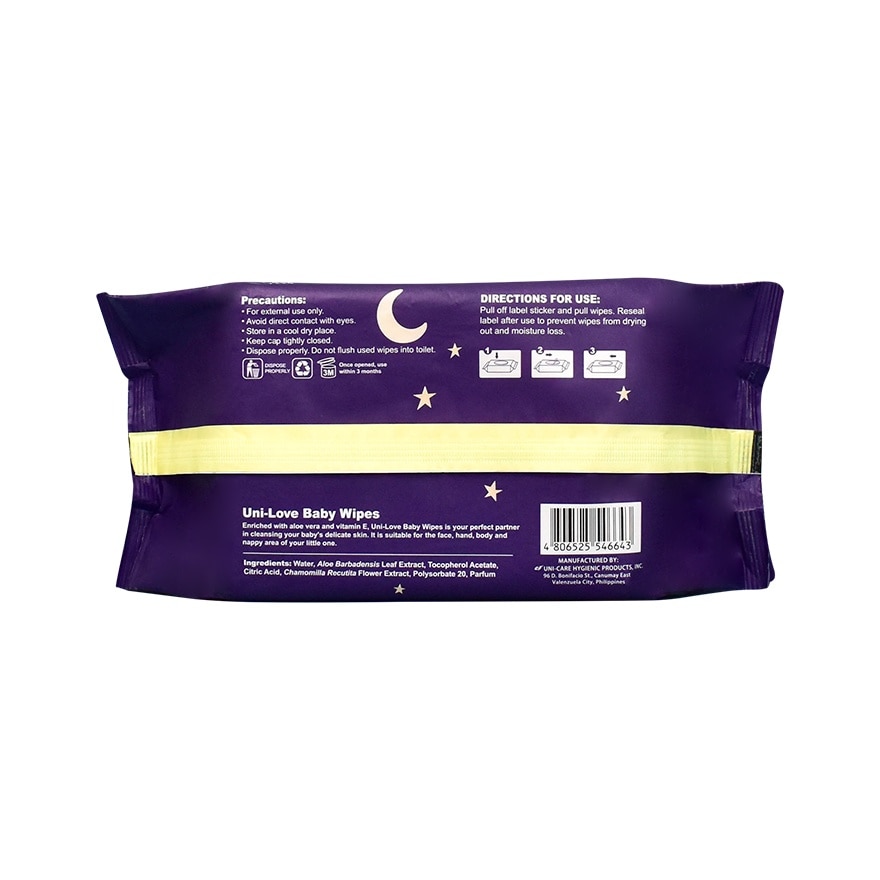 Uni-Love Slumbernight Wipes Daring Truth 100's