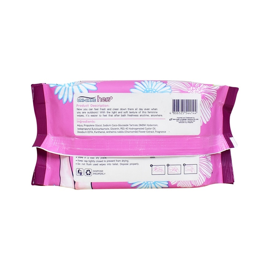 Hers Feminine Care Wipes 30's