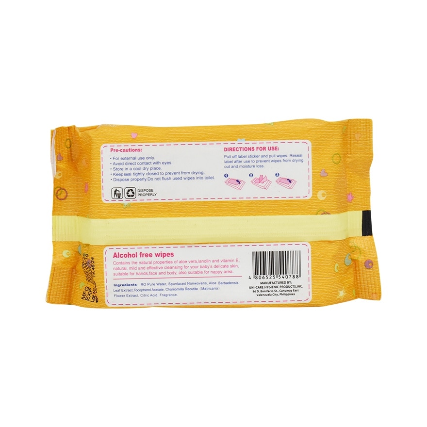 Uni-Love Scented Baby Wipes 32's