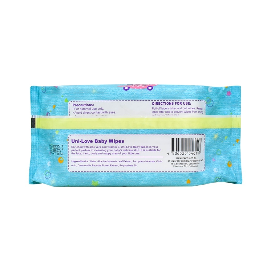 Uni-Love Unscented Baby Wipes 80's