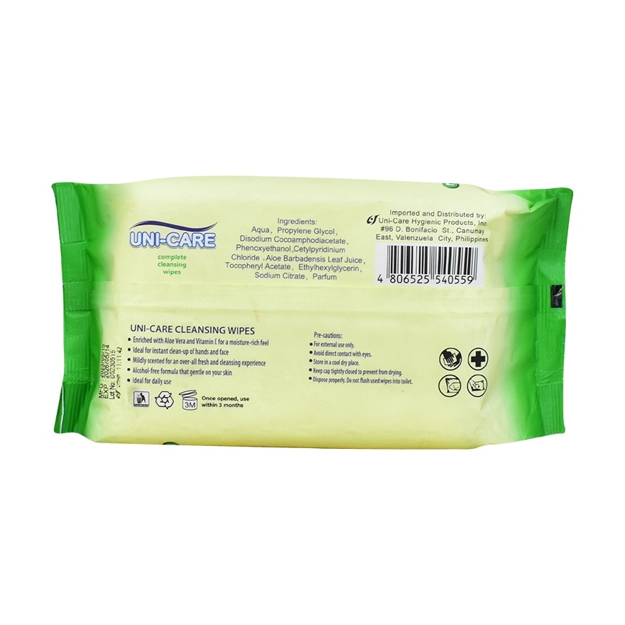 UNI-CARE Cleansing Wipes 90's