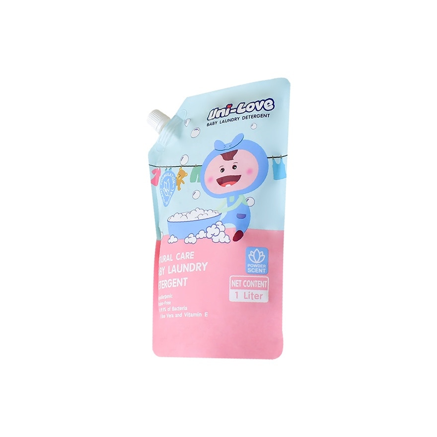 UNI LOVE Baby Laundry Detergent Powder Scent 1L