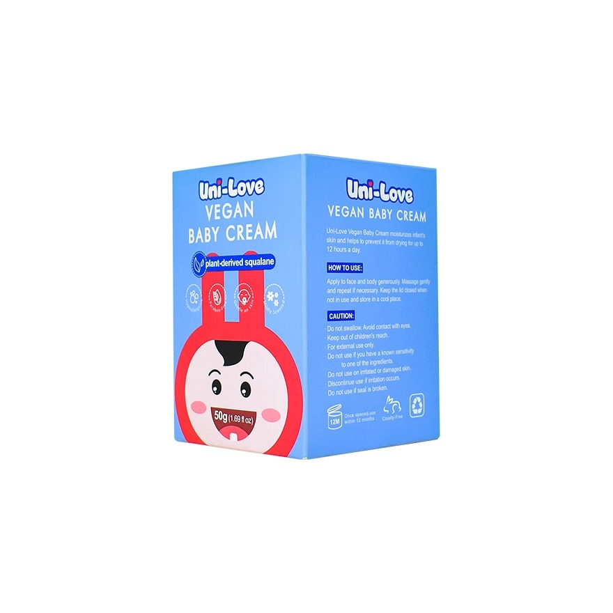 UNI LOVE Baby Vegan Baby Cream 50g