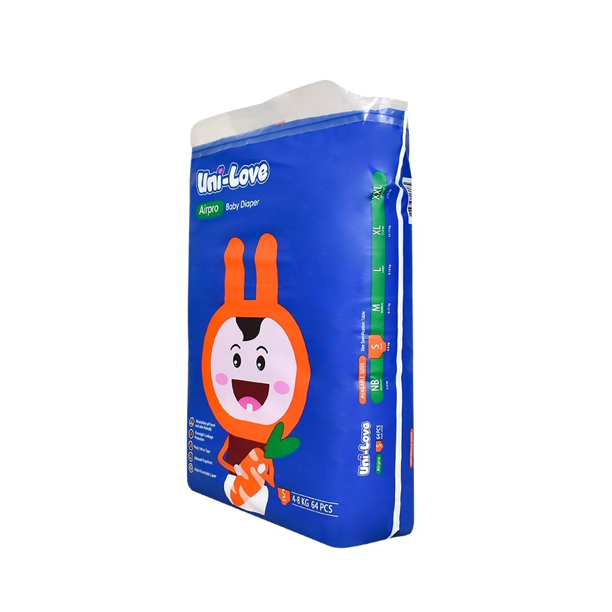 Uni-Love Airpro Baby Diaper (Small) 64's