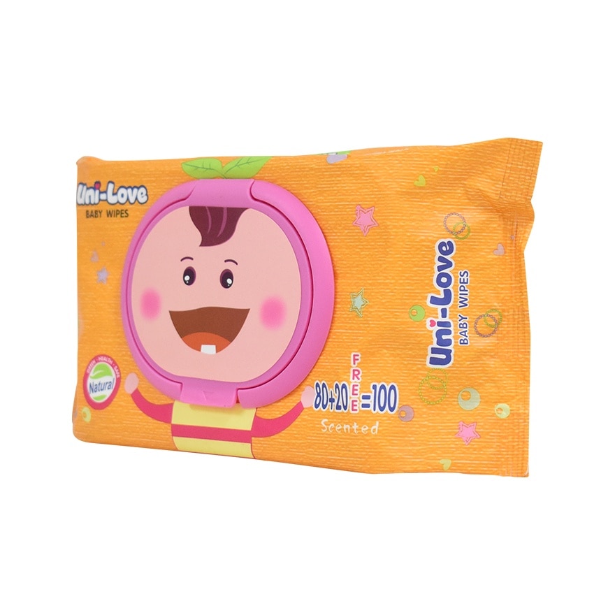 Uni-Love Scented Baby Wipes 100's