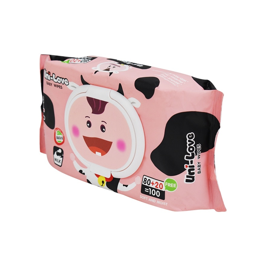 Uni-Love Milk Baby Wipes 100's