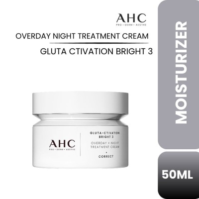AHC AHC Gluta Ctivation Bright 3 Overday + Night Treatment Cream 50ml image