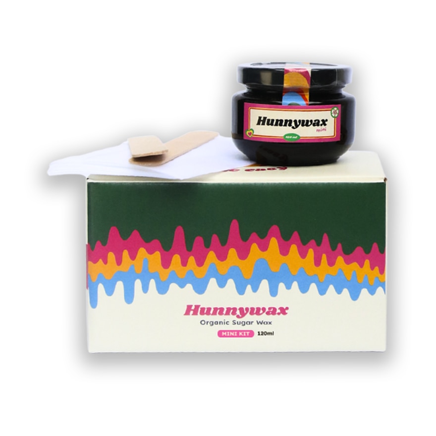 HUNNYWAX Organic Sugar Wax Mini Kit 150ml