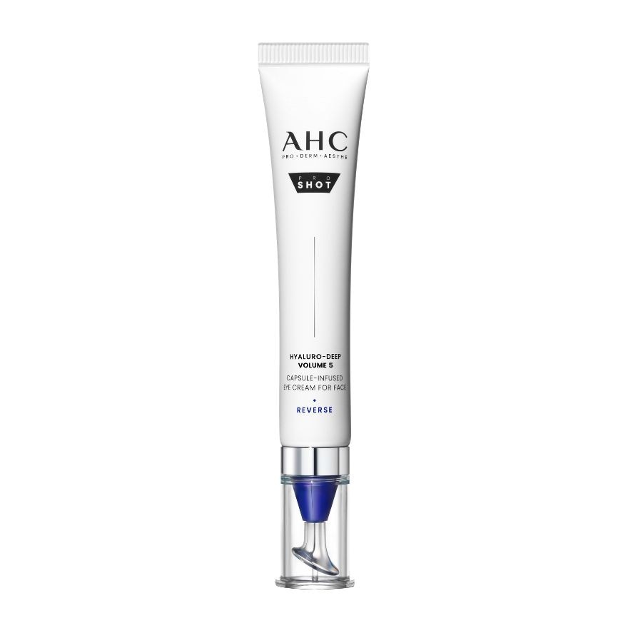 AHC Pro Shot Hyaluro Deep Volume 5 Capsule Infused Eye Cream For Face 30ml image