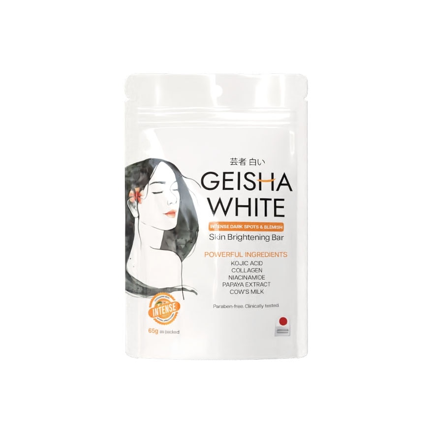 Geisha White Intense with Apricot Bar 65g