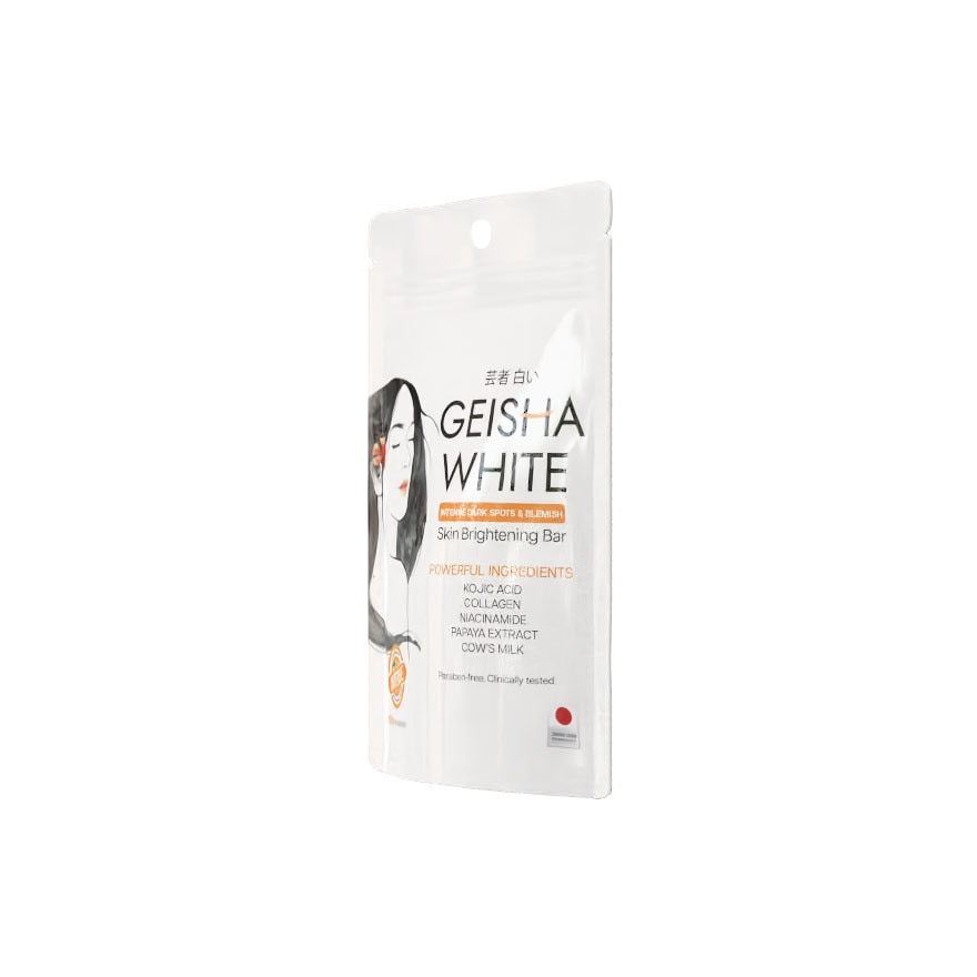 Geisha White Intense with Apricot Bar 65g