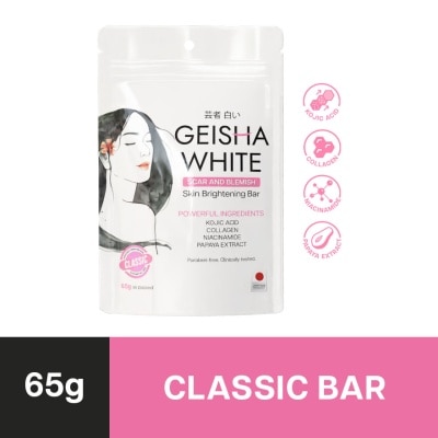 GEISHA WHITE Geisha White Classic Bar 65g
