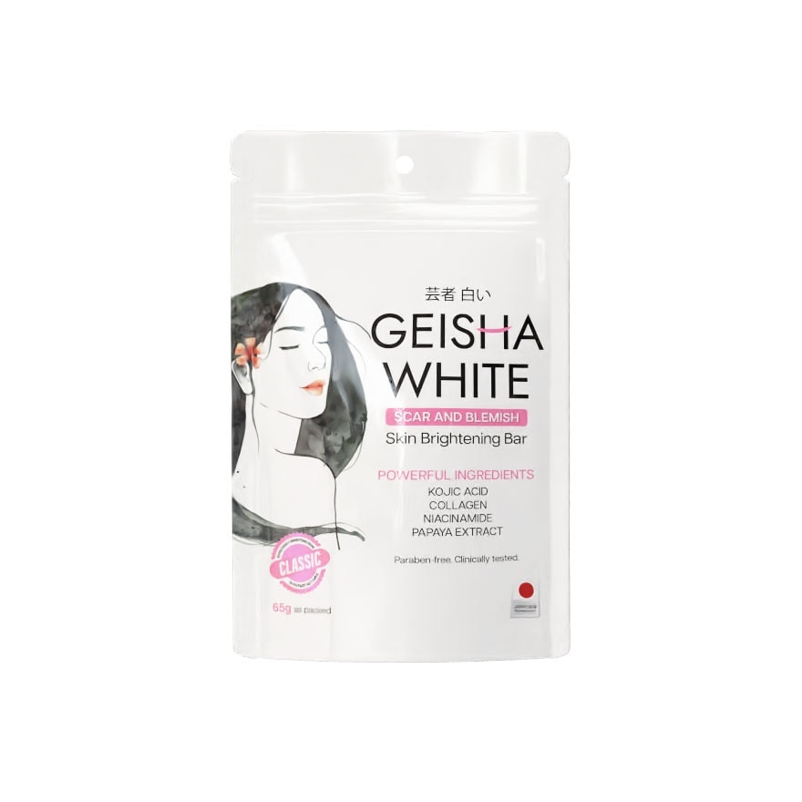 Geisha White Classic Bar 65g