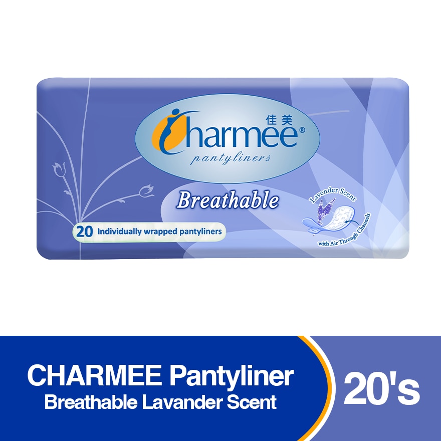 Pantyliner Breathable Lavander Scent 20liners
