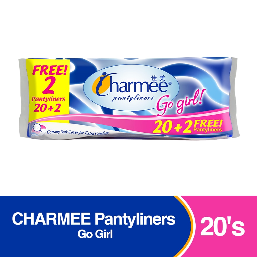 Pantyliners Go Girl 20+2 Free