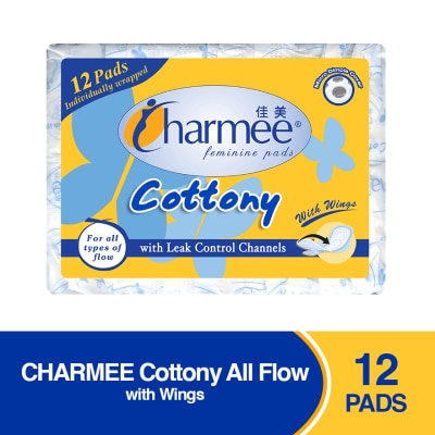 CHARMEE Cottony All Flow with Wings 12s