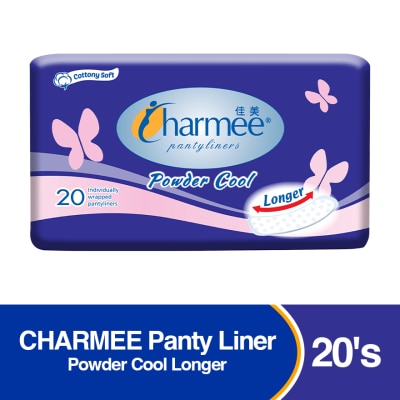 CHARMEE Panty Liner Powder Cool Longer 20s