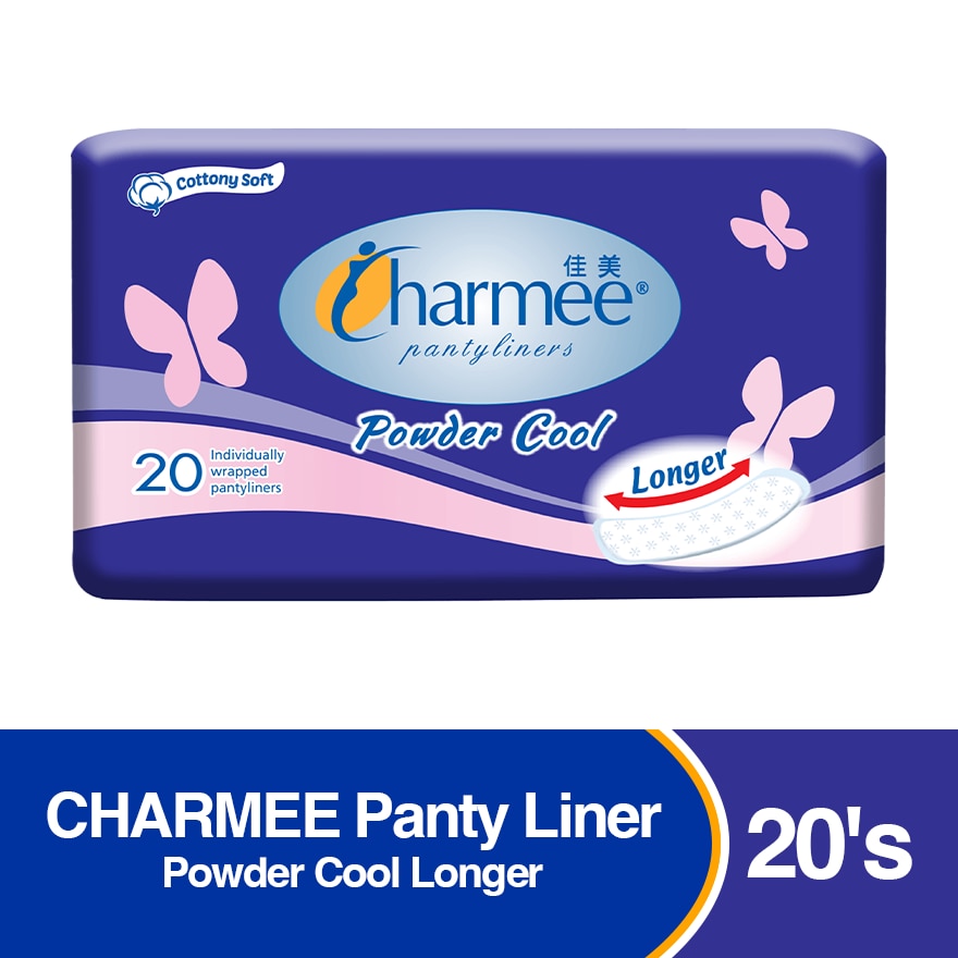 Panty Liner Powder Cool Longer 20s