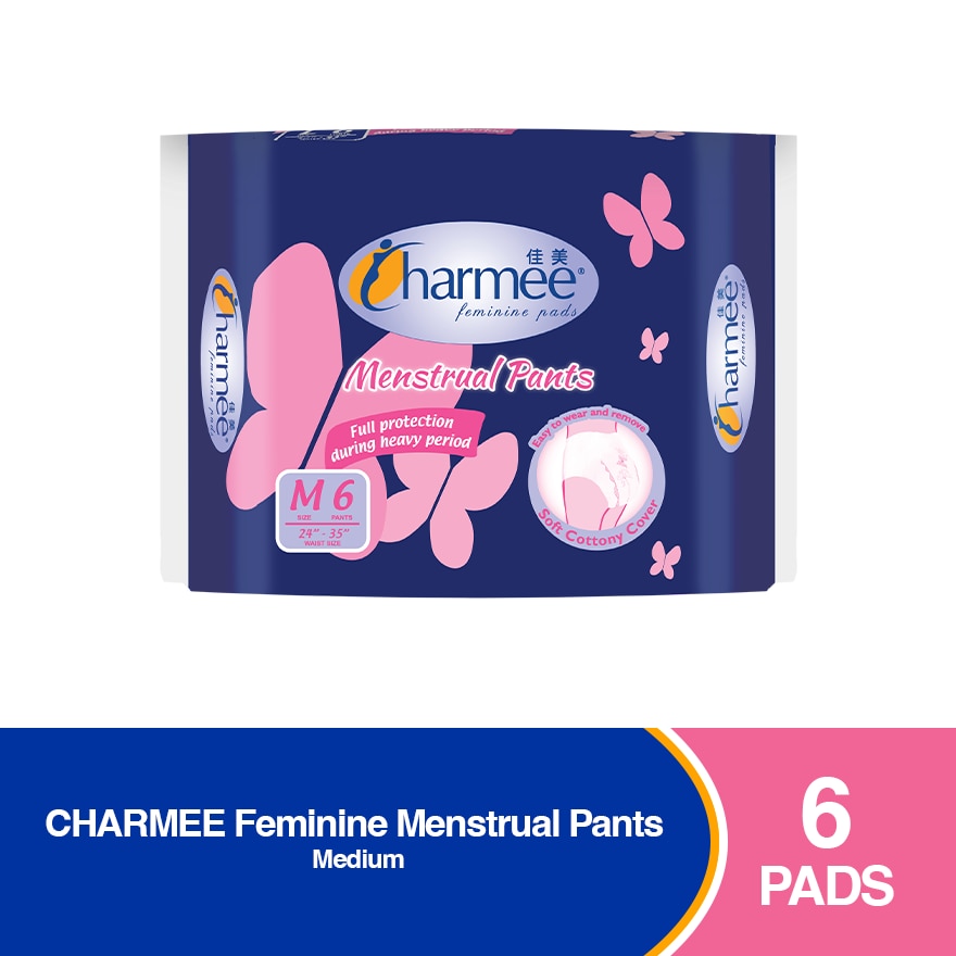 CHARMEE Feminine Menstrual Pants M 6s