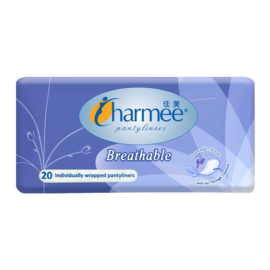 Pantyliner Breathable Lavander Scent 20liners