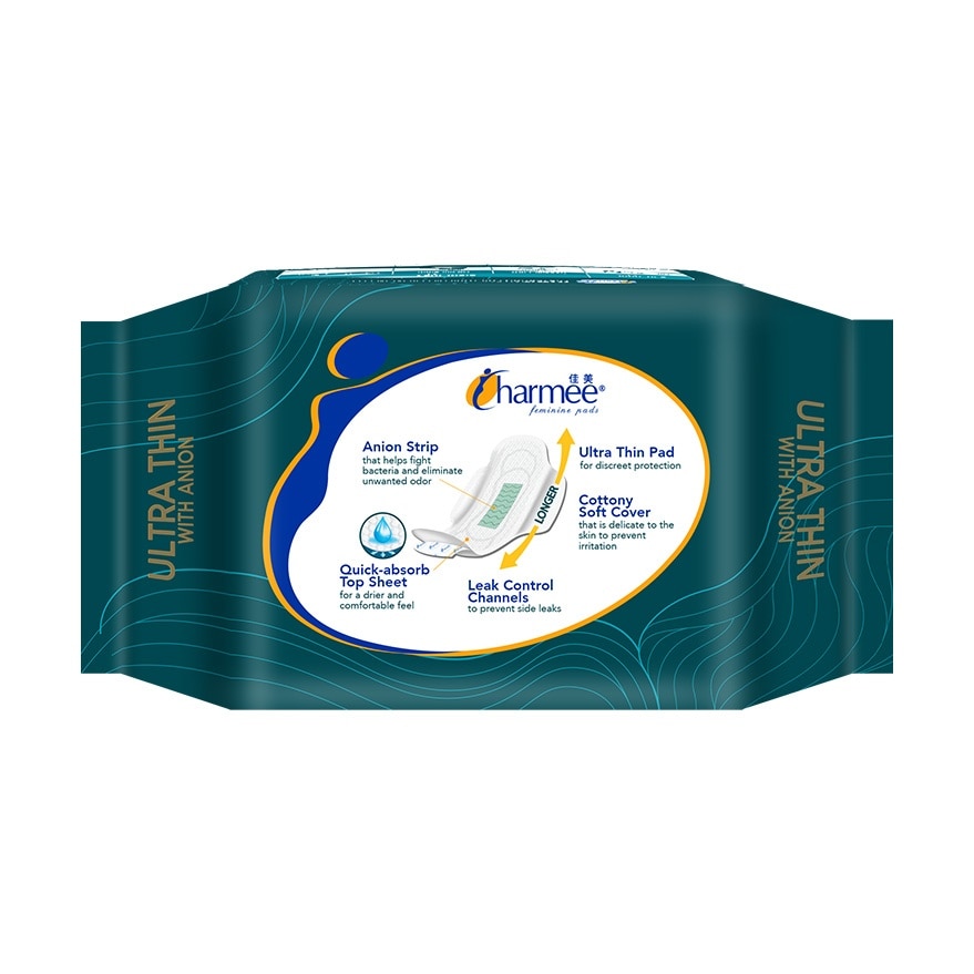 CHARMEE Ultra-Thin Napkin with Wings for Heavy Flow 6s image
