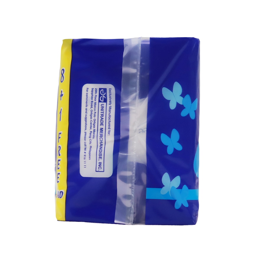 Feminine Pads Cottony for Heavy Flow 8 + 1s With Wings