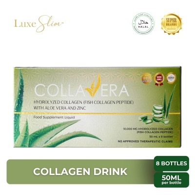 COLLAVERA COLLAVERA Hydrolyzed Collagen (Fish Collagen Peptide) Aloe Vera and Zinc